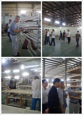 經(jīng)銷商參觀江山新分廠 見證羅蘭高品質(zhì) | 中華門窗網(wǎng)